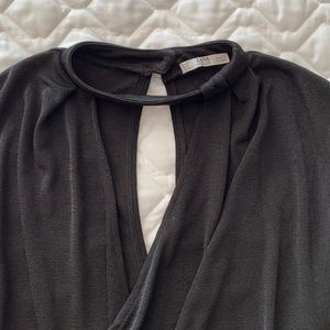 Zara black blouse